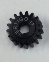 17t Steel pinion gear (9mm hex drive) (HPI Baja)
