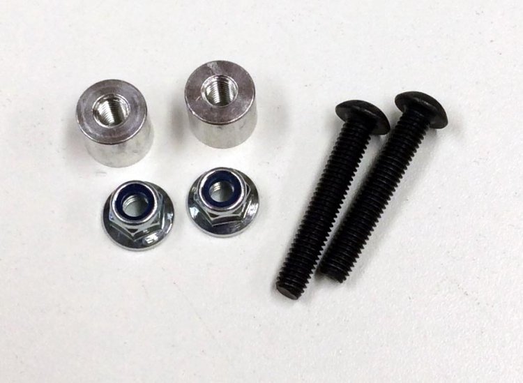 61912 Gear cover Spacers and hardware (61680 EAC) - Click Image to Close