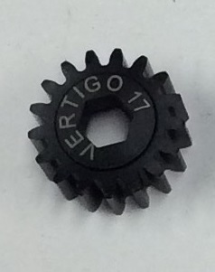 17t Steel pinion gear (9mm hex drive) (HPI Baja) - Click Image to Close