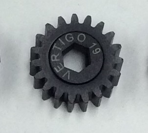 19t Steel pinion gear (9mm hex drive) (HPI Baja) - Click Image to Close